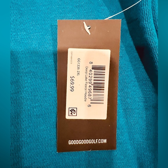 Good Good Men’s XXL Long Sleeve Golf Hoodie - Picture 6 of 9